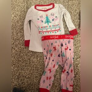 Cat and Jack Christmas pajamas